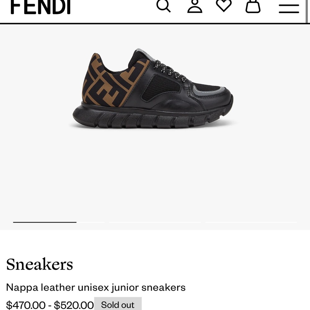 Super great condition authentic fendi shoes!! Sold out everywhere, worn once!!